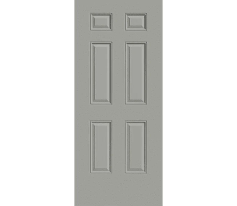 Kennesaw 6 Panel Steel Entry Door