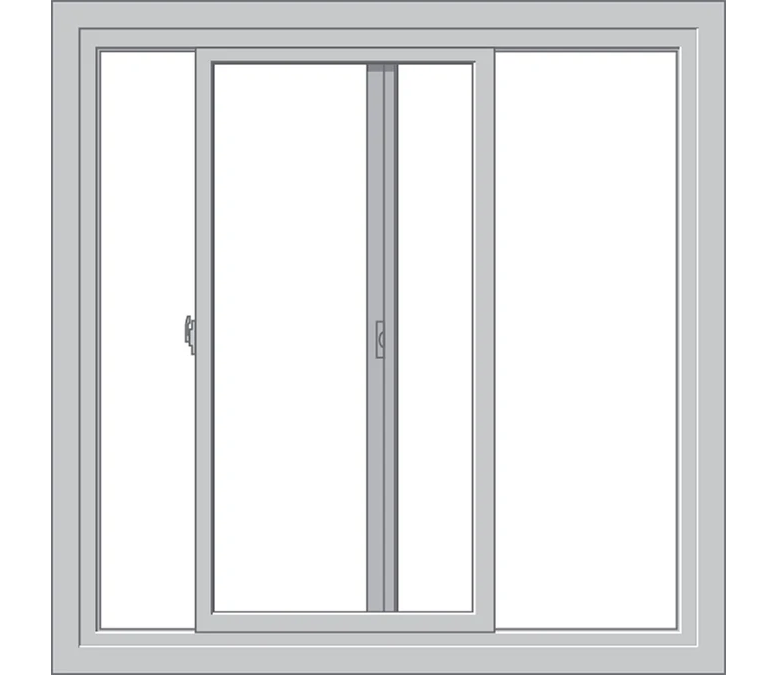 Kennesaw Pella Hurricane Shield Series Vinyl Sliding Window